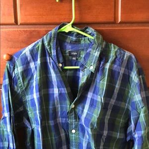 J crew long sleeve button up